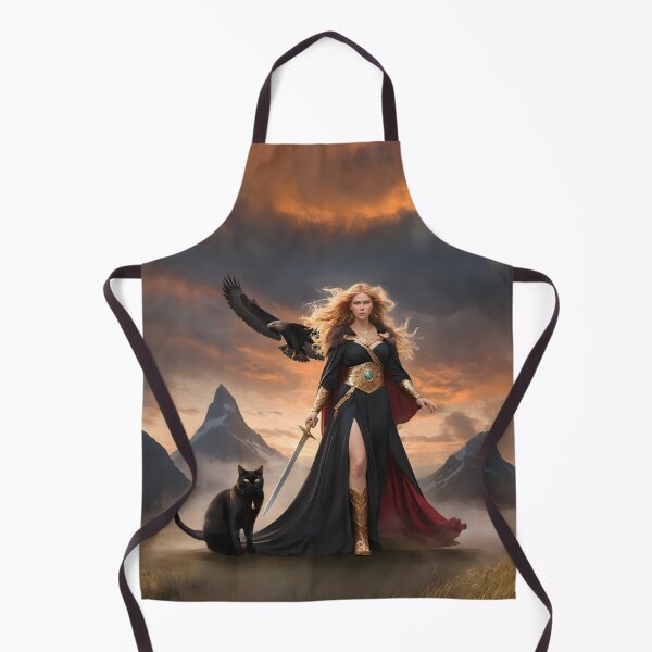 Item preview, Norse Goddess Freya - Viking Goddess of Love and War designed and sold by PrometheusStyle.