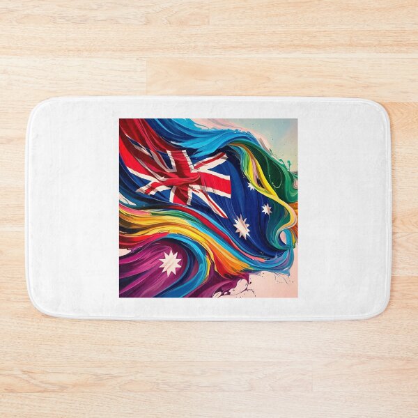 Item preview, Vibrant Australia – Abstract Flag Art designed and sold by ErSaSolutions.