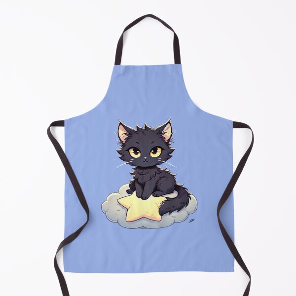 Item preview, black cat with yellow eyes designed and sold by RANShopX.