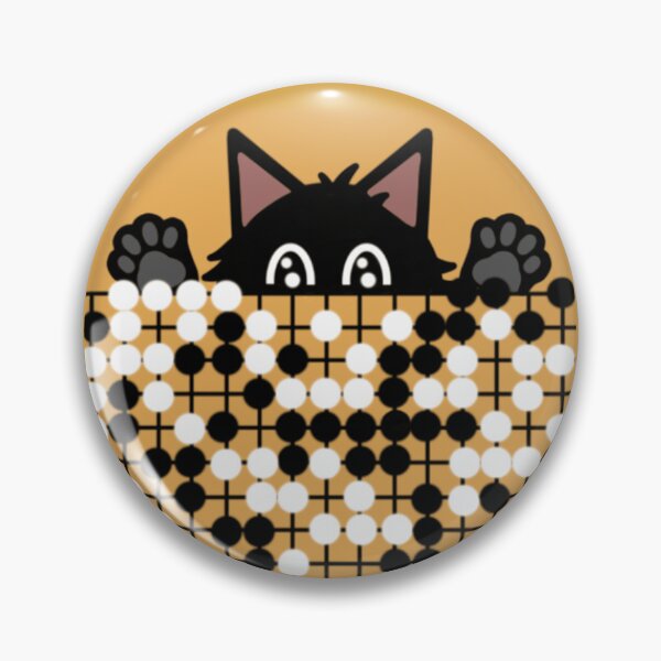 Item preview, Go Board Game Baduk Cat designed and sold by radiantdark.