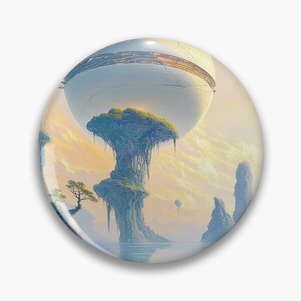 Item preview, Celestial Ovoids: The Verdant Shores of Floating Spheres designed and sold by bloorose.
