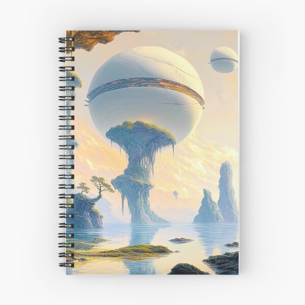 Item preview, Celestial Ovoids: The Verdant Shores of Floating Spheres designed and sold by bloorose.