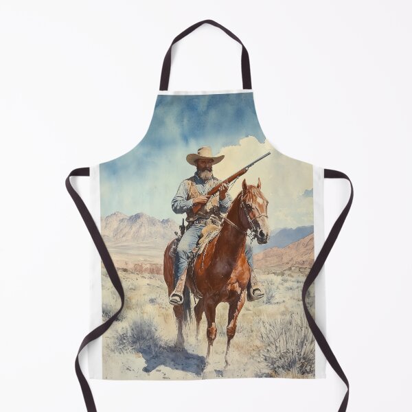 Item preview, America's land. Original watercolour artwork. cowboy western painting. Digital art Print. Poster. Home Decor. designed and sold by organicflowart.