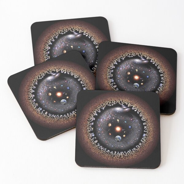 Item preview, Observable Universe Logarithmic Illustration (no-borders version) designed and sold by Pablo Carlos Budassi.
