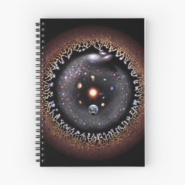 Item preview, Observable Universe Logarithmic Illustration (no-borders version) designed and sold by Pablo Carlos Budassi.