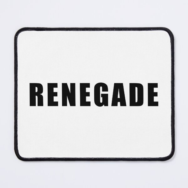 Item preview, RENEGADE (Black Text) designed and sold by STUDIO-72.