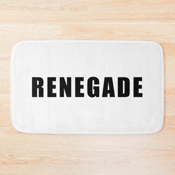 Item preview, RENEGADE (Black Text) designed and sold by STUDIO-72.