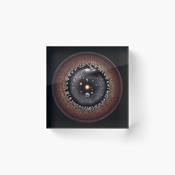 Item preview, Observable Universe Logarithmic Illustration OULI (2023 Version!) designed and sold by Pablo Carlos Budassi.