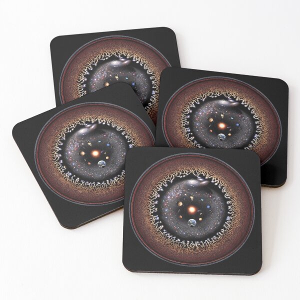 Item preview, Observable Universe Logarithmic Illustration OULI (2023 Version!) designed and sold by Pablo Carlos Budassi.