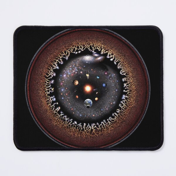 Item preview, Observable Universe Logarithmic Illustration OULI (2023 Version!) designed and sold by Pablo Carlos Budassi.