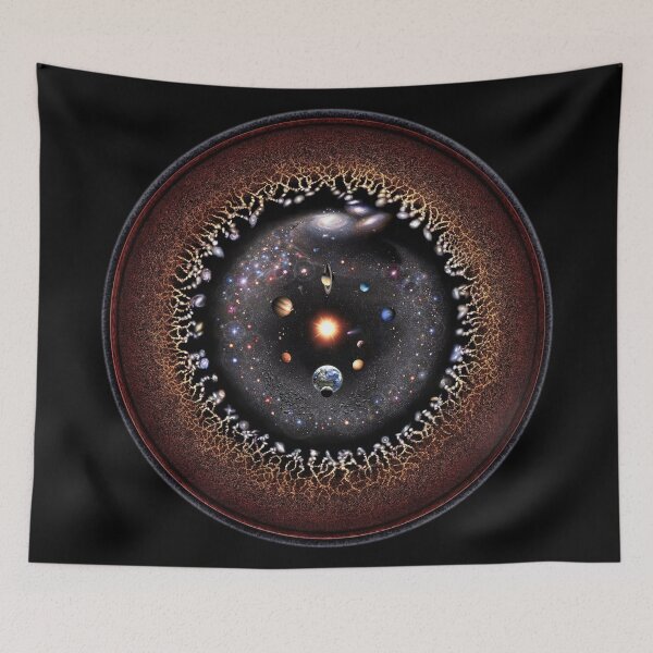 Item preview, Observable Universe Logarithmic Illustration OULI (2023 Version!) designed and sold by Pablo Carlos Budassi.