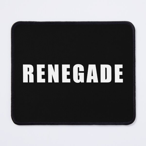 Item preview, RENEGADE (White Text) designed and sold by STUDIO-72.