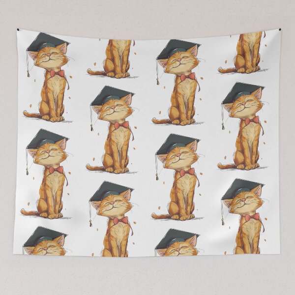 Item preview, Graduate Meow No.2 designed and sold by Ryslissa.