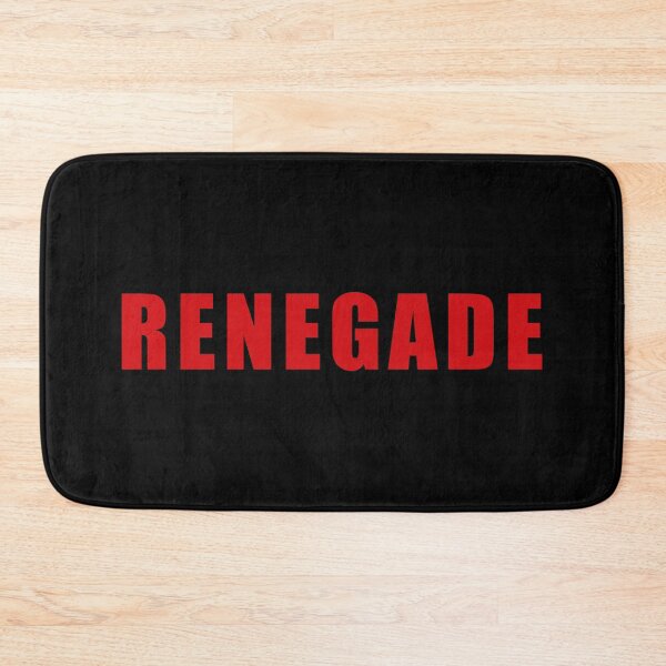 Item preview, RENEGADE (Red Text) designed and sold by STUDIO-72.