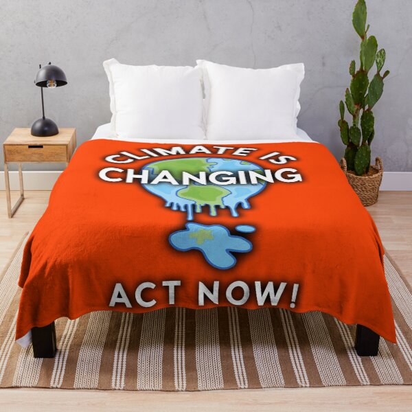 Item preview, Climate is Changing & Earth is Melting - ACT NOW!! designed and sold by Pablo Carlos Budassi.