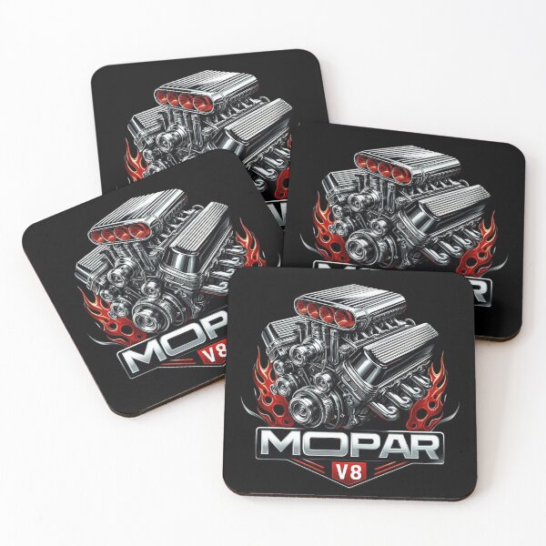 Artikelvorschau, Glühender Mopar V8 – Muscle-Car-Power entworfen und verkauft von DeimosArtIntl.