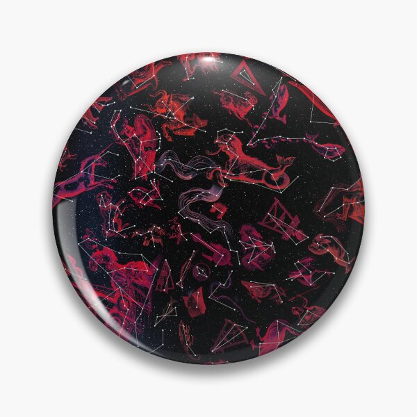 Item preview, Southern Constellations Map (Red!) designed and sold by Pablo Carlos Budassi.