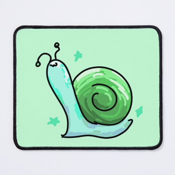 Item preview, Cute Diamond & Emerald Snail designed and sold by KitKattyDesigns.