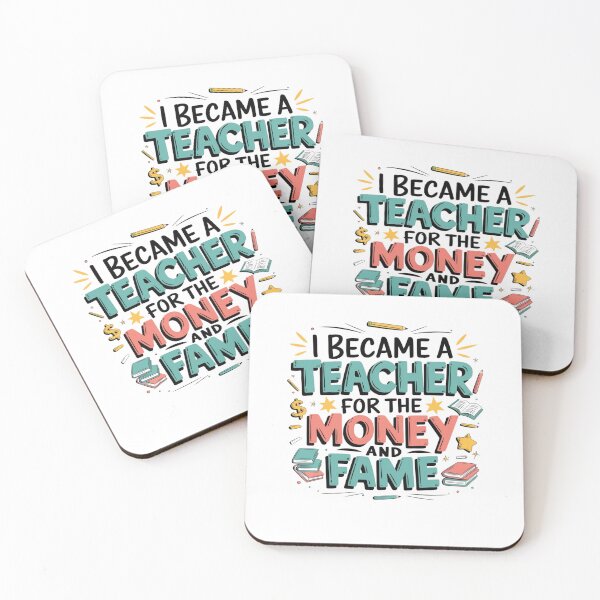 Item preview, I became a teacher for the money and fame designed and sold by Mateusz Majcherek.