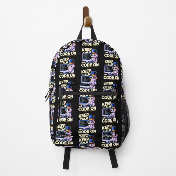 Item preview, Keep Calm And Code On Robot designed and sold by SteezeeStore.