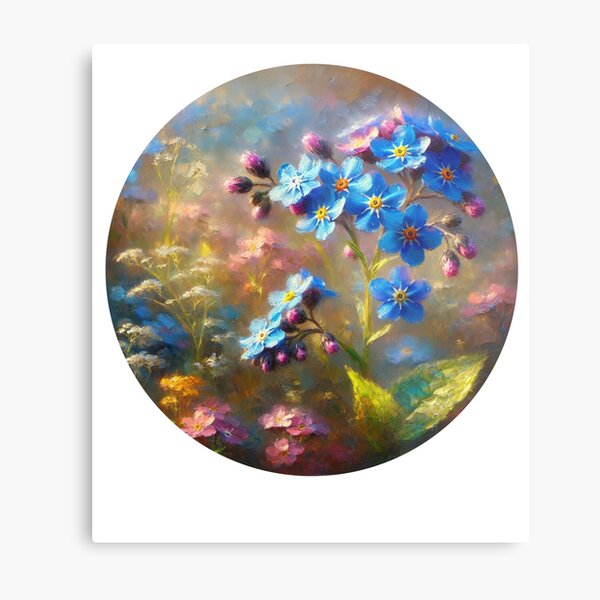 Item preview, Forget-Me-Not Flower – Small Bloom, Deep Meaning designed and sold by MTeesGA.