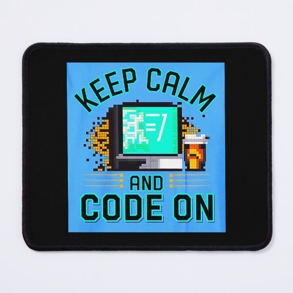 Item preview, Keep Calm And Code On designed and sold by SteezeeStore.