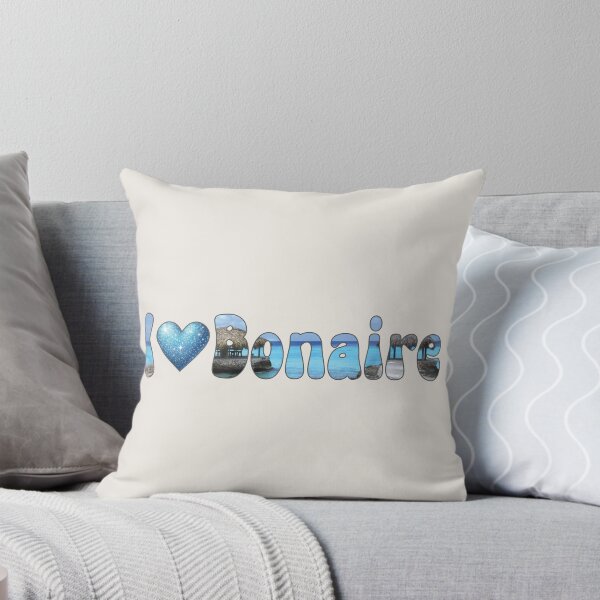 Aperçu de l'œuvre J'aime Bonaire créée et vendue par SuzyCruzyDesigns.