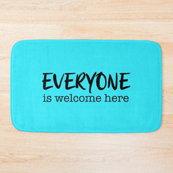 Item preview, Everyone Is Welcome Here Inclusive DEI Store Sign designed and sold by ichewsyou.