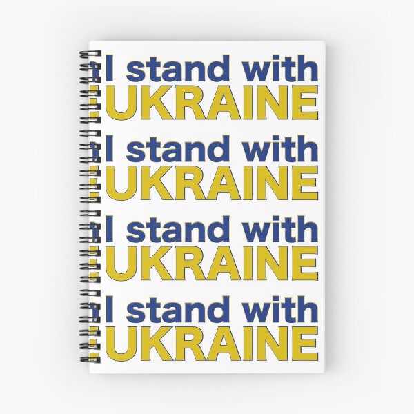 Item preview, I Stand with Ukraine, Blue and Yellow, Solidarity Design, Wear Your Support designed and sold by aadventures.