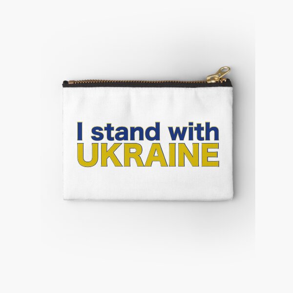 Item preview, I Stand with Ukraine, Blue and Yellow, Solidarity Design, Wear Your Support designed and sold by aadventures.