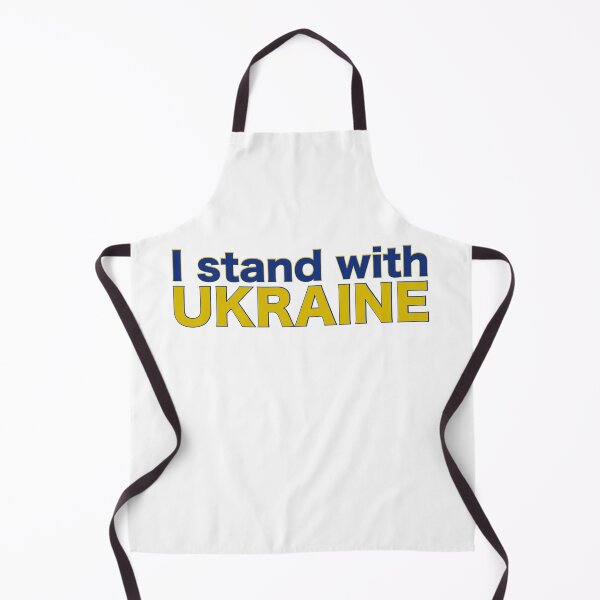 Item preview, I Stand with Ukraine, Blue and Yellow, Solidarity Design, Wear Your Support designed and sold by aadventures.