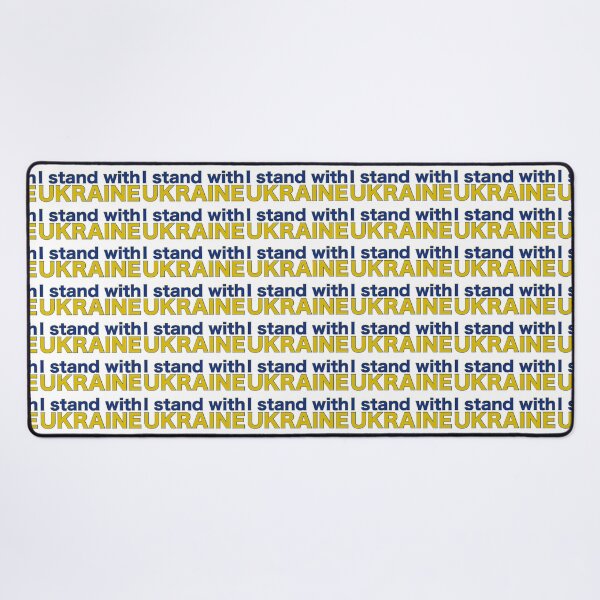 Item preview, I Stand with Ukraine, Blue and Yellow, Solidarity Design, Wear Your Support designed and sold by aadventures.