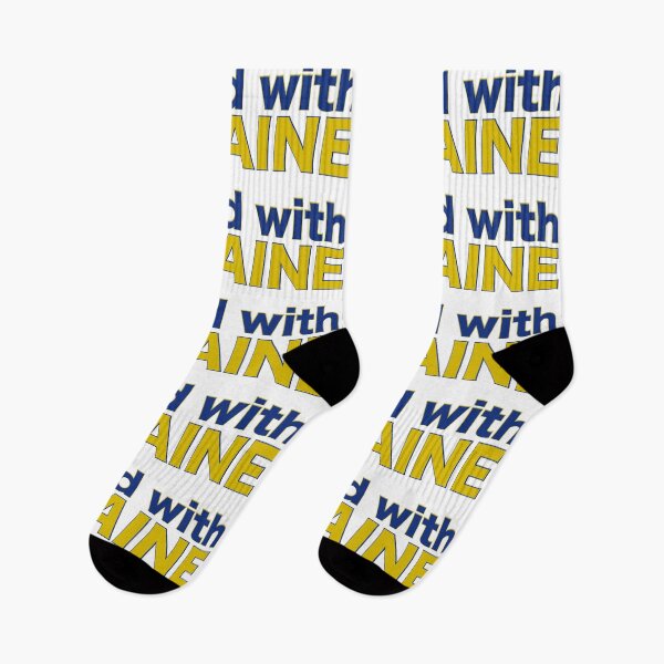 Item preview, I Stand with Ukraine, Blue and Yellow, Solidarity Design, Wear Your Support designed and sold by aadventures.