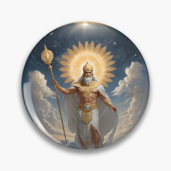 Item preview, Ülgen - Supreme God of Light in Turkic Mythology designed and sold by PrometheusStyle.