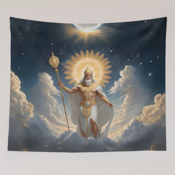 Item preview, Ülgen - Supreme God of Light in Turkic Mythology designed and sold by PrometheusStyle.
