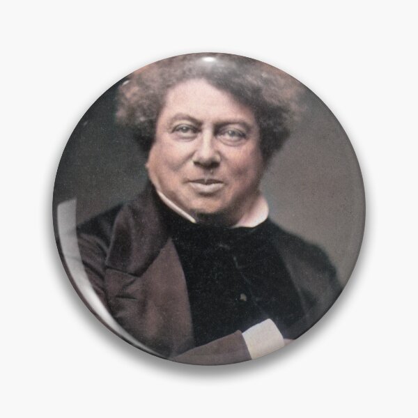 Item preview, Alexandre Dumas père in 1855 designed and sold by 19th Century in Color.