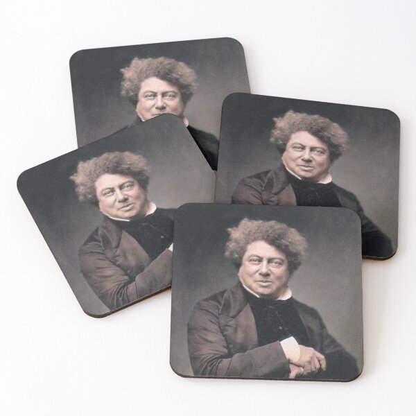 Item preview, Alexandre Dumas père in 1855 designed and sold by 19th Century in Color.