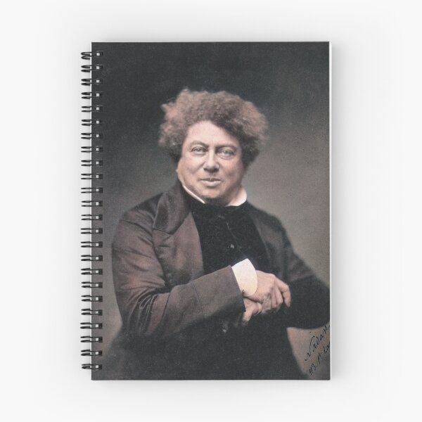 Item preview, Alexandre Dumas père in 1855 designed and sold by 19th Century in Color.
