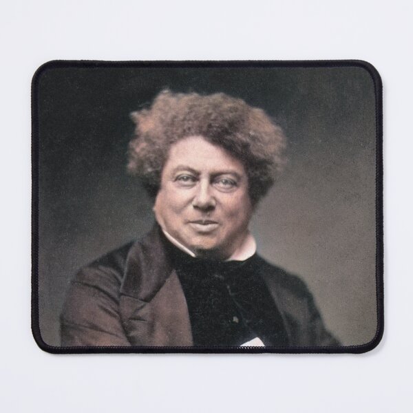 Item preview, Alexandre Dumas père in 1855 designed and sold by 19th Century in Color.
