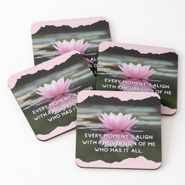 Item preview, Every Moment, I Align with the Version of Me Who Has It All - Manifestation & Law of Attraction Design designed and sold by LUV963.