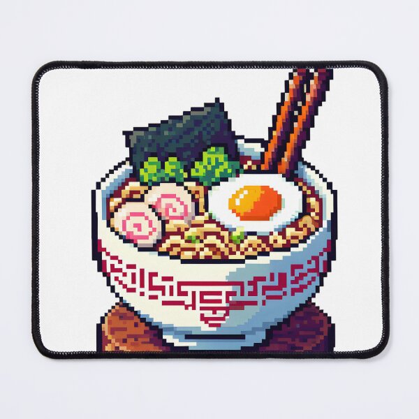 Aperçu de l'œuvre Ramen 8 bits créée et vendue par ParvaProject.
