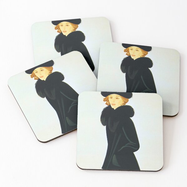 Item preview, Alex Katz - The Black Jacket (1972) designed and sold by irynaartbyim.