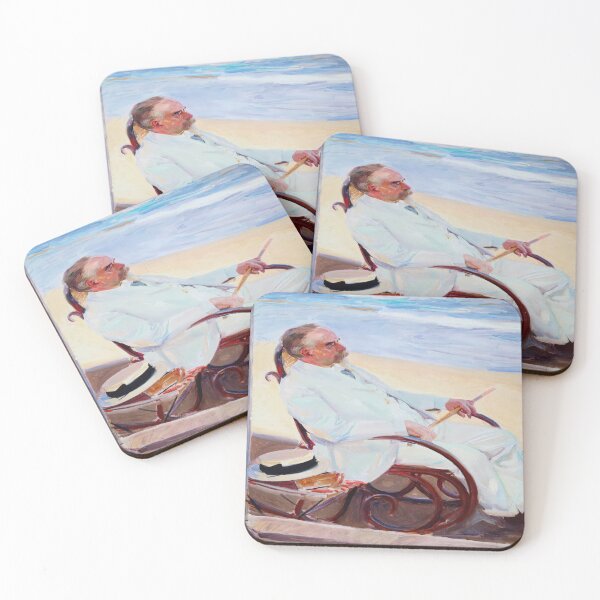 Item preview, Antonio García At The Beach - Joaquín Sorolla designed and sold by irynaartbyim.