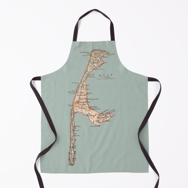 Item preview, Sylt as it was in 1911: Artwork based on an original historical island map (no AI!), Sylt-Lovers, Schleswig-Holstein designed and sold by RetroTraveller.