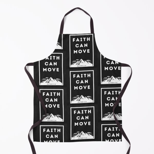 Item preview, Faith Can Move Mountains – Powerful Christian Message designed and sold by Kingdom-Mindset.