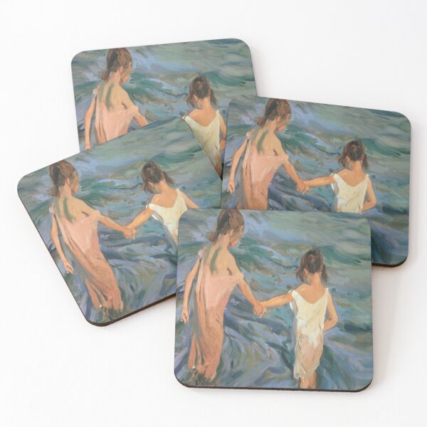 Item preview, Joaquin Sorolla - Children In The Sea designed and sold by irynaartbyim.