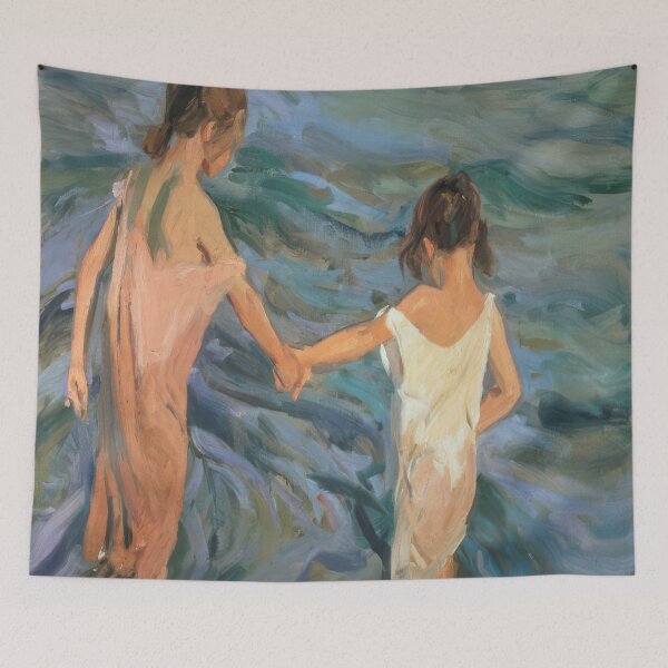 Item preview, Joaquin Sorolla - Children In The Sea designed and sold by irynaartbyim.