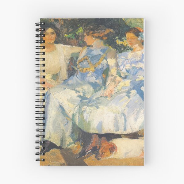 Item preview, Joaquin Sorolla My Wife And Daughters In The Garden 1910 Photographic Print designed and sold by irynaartbyim.