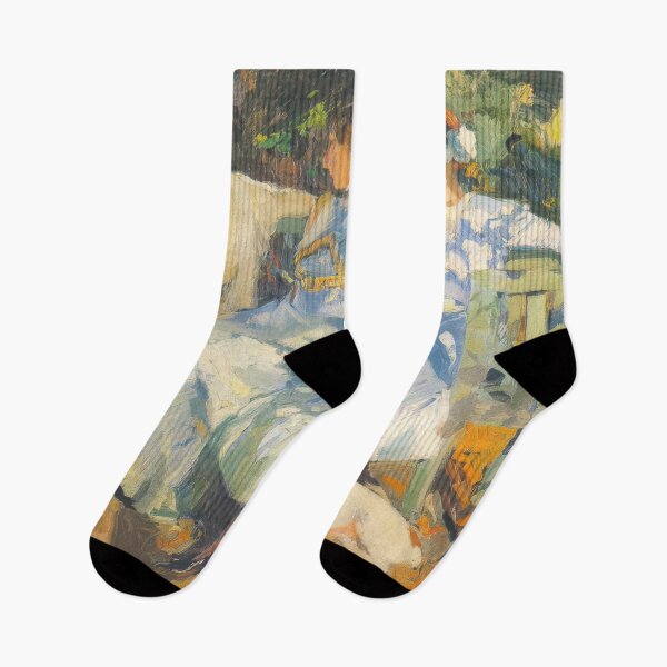 Item preview, Joaquin Sorolla My Wife And Daughters In The Garden 1910 Photographic Print designed and sold by irynaartbyim.