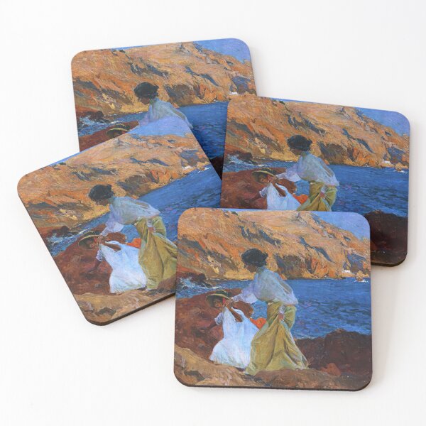 Item preview, Joaquin Sorolla Y Bastida - Clotilde And Elena On The Rocks, Javea designed and sold by irynaartbyim.